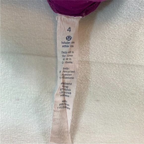 Lululemon Making Moves Short In Regal Plum Sz 4 - Picture 5 of 13